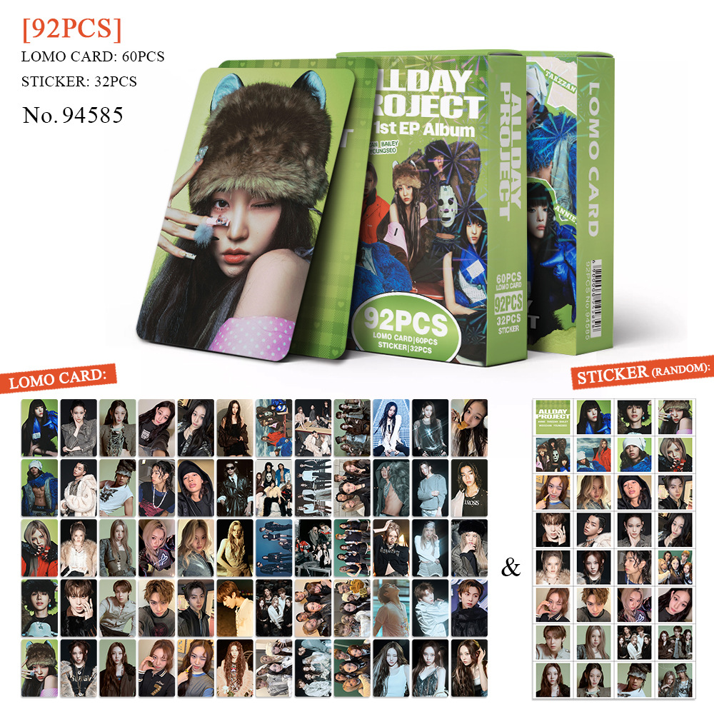 92Pcs/Set ALLDAY PROJECT Idol  - Photography Portfolio reseña y precio