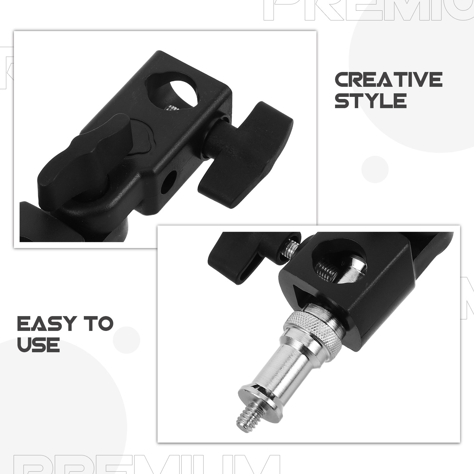 Adjustable Flash Bracket Multi - Photography Umbrella Lights reseña y precio