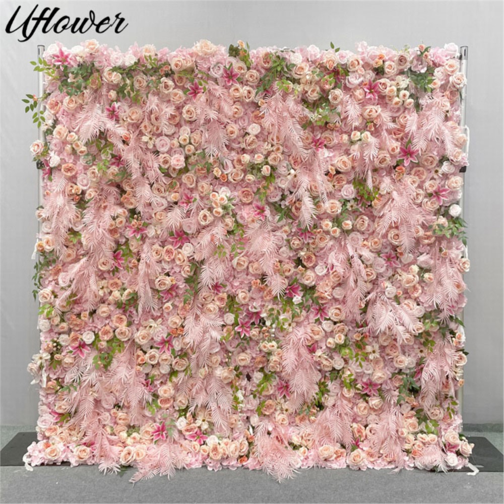 Uflower 5D Pink Rose Cloth Flo - Photography Graduation reseña y precio