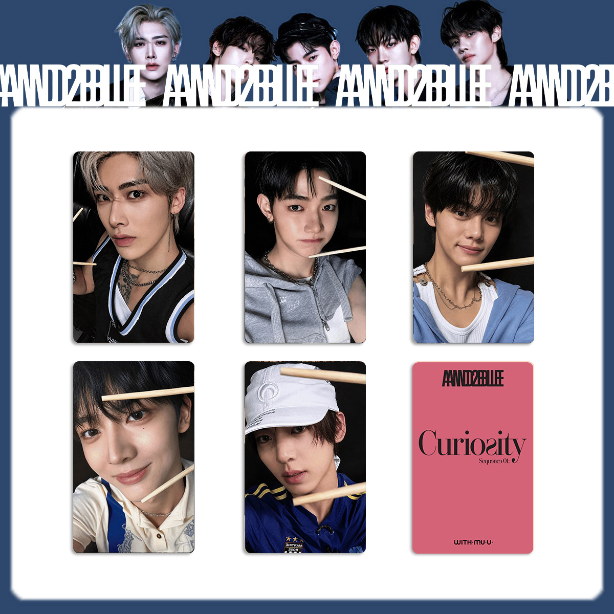 KPOP 5pcs Idol AND2BLE《Sequenc - Photography Portfolio reseña y precio