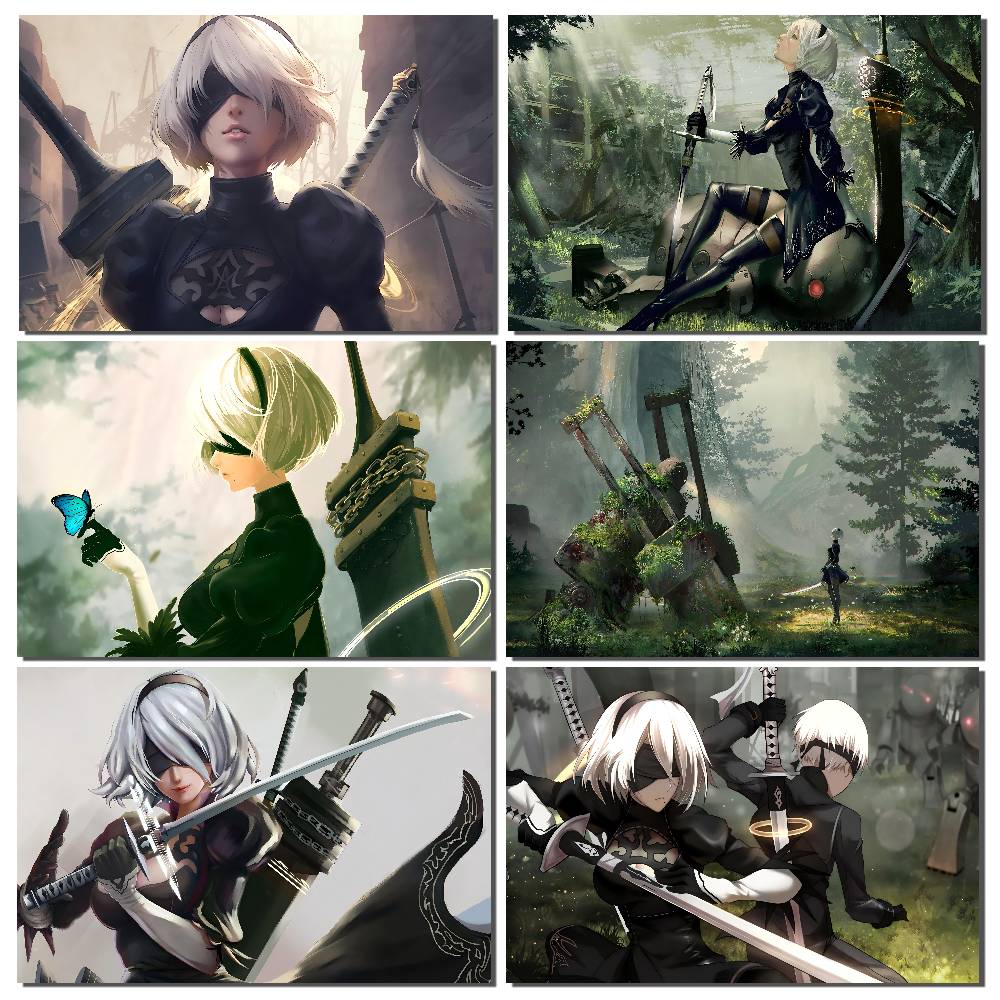 Painting Nier Automata Game Ph - Photography Game reseña y precio