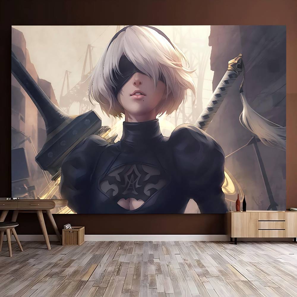 Painting Nier Automata Game Ph - Photography Game reseña y precio