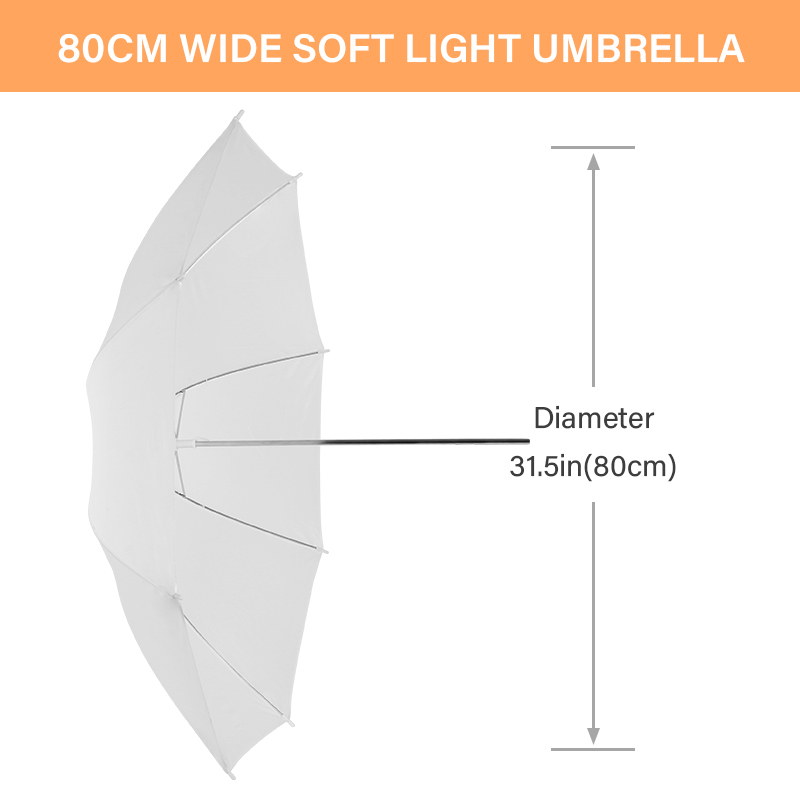 76 * 80cm X4 Transparent White - Photography Umbrella Lights reseña y precio