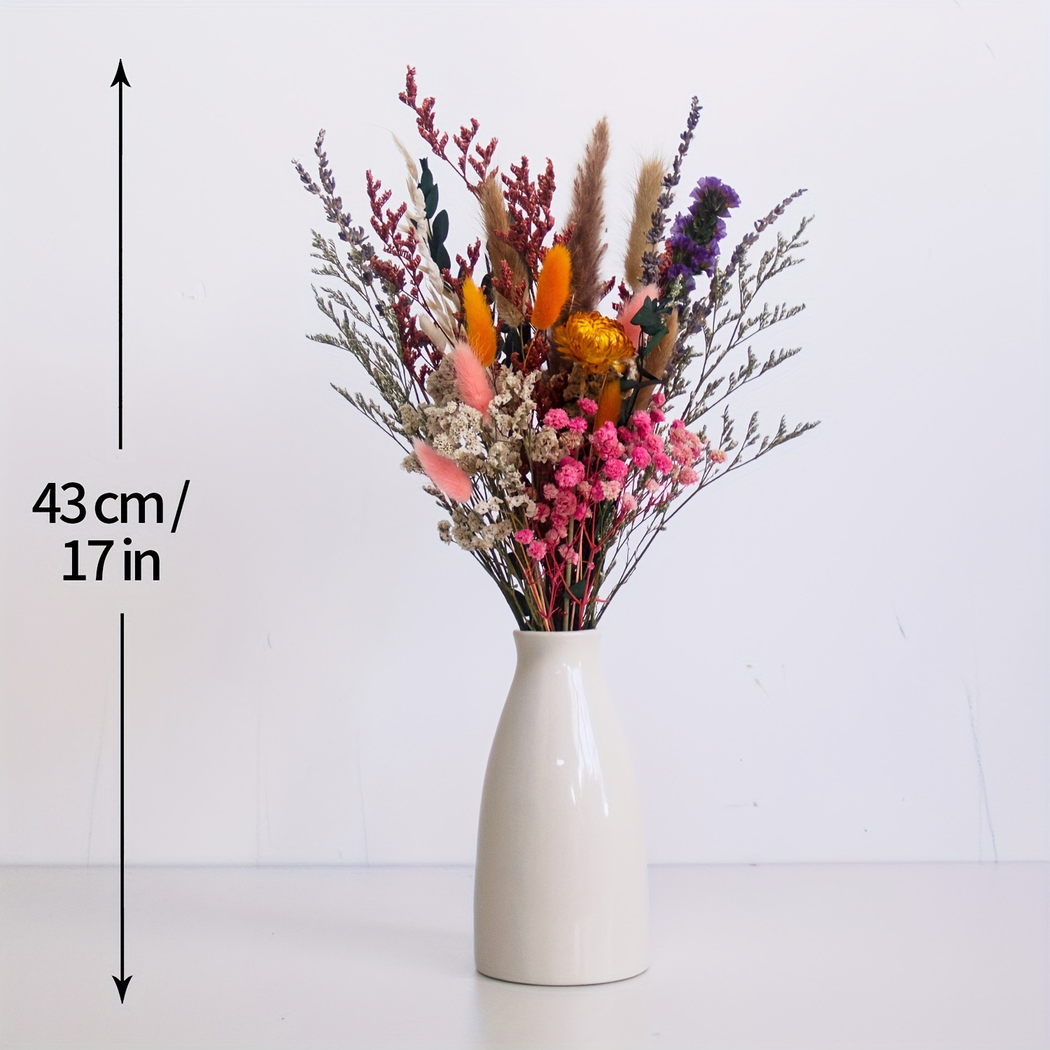 INS Style Dried Baby's Breath  - Photography Graduation reseña y precio