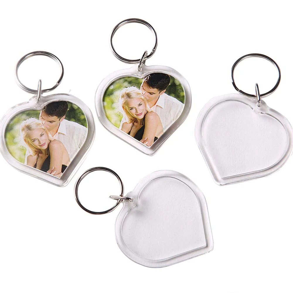 100 Pcs Clear Acrylic Love Hea - Photography Hacks reseña y precio