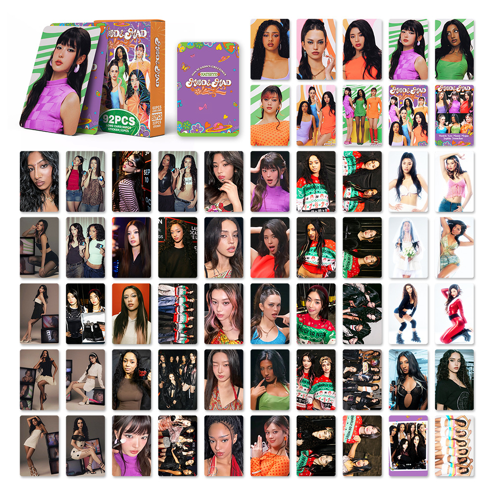 92Pcs/Set KATSEYE Idol Girl Ne - Photography Portfolio reseña y precio