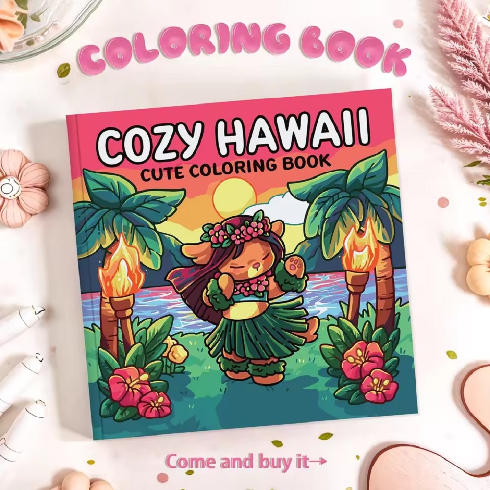 Cozy Nawaii Cute Adult Colorin - Photography Of Book reseña y precio