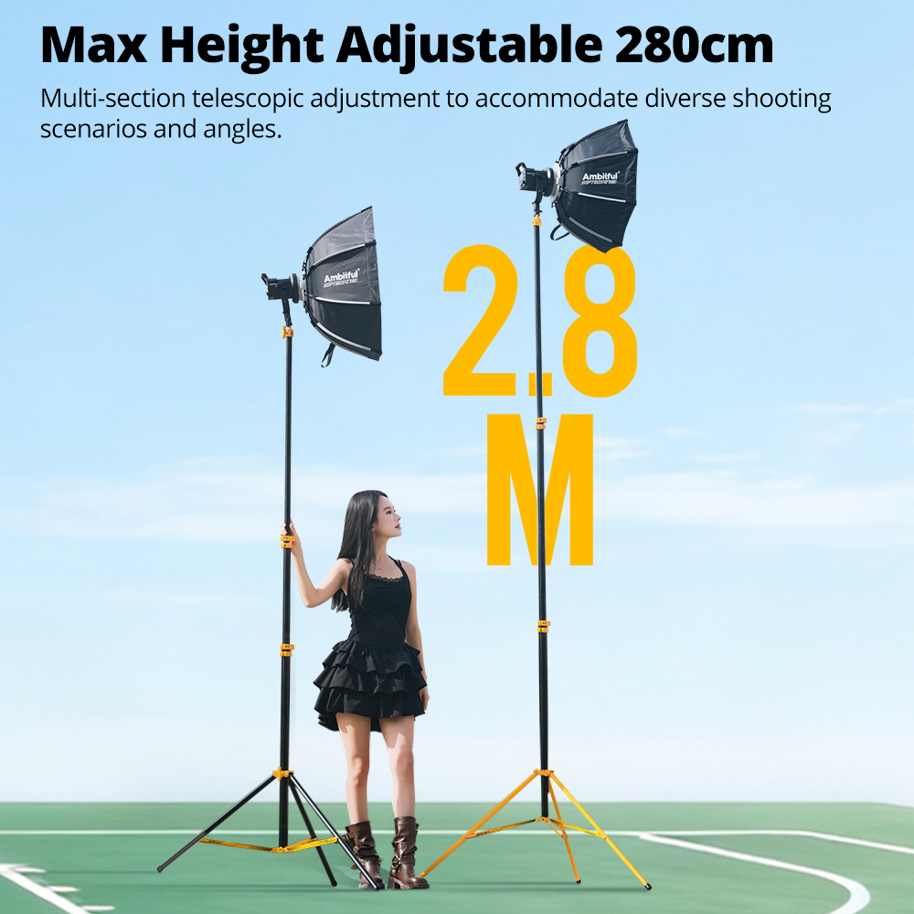 AMBITFUL GM280Y 280cm Professi - Photography Kit Pro reseña y precio