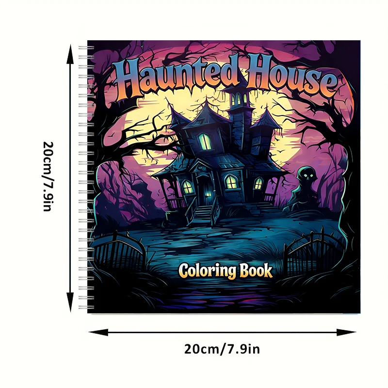 Haunted House Coloring Book fo - Photography Of Book reseña y precio