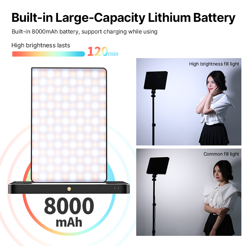 Ulanzi LT003 15W RGB Video Lig - Photography Umbrella Lights reseña y precio