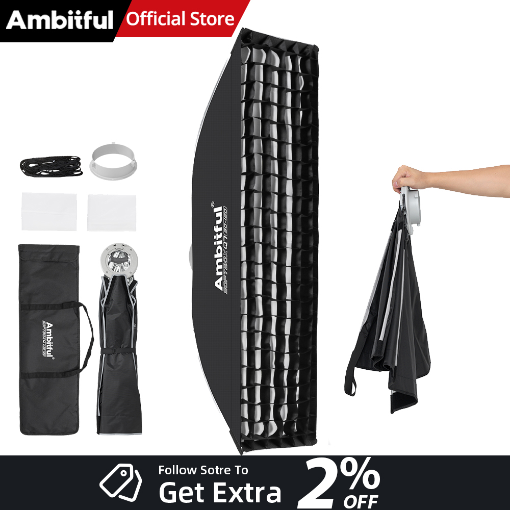 AMBITFUL Q7-II 30*120cm Bowens - Photography Kit Pro reseña y precio
