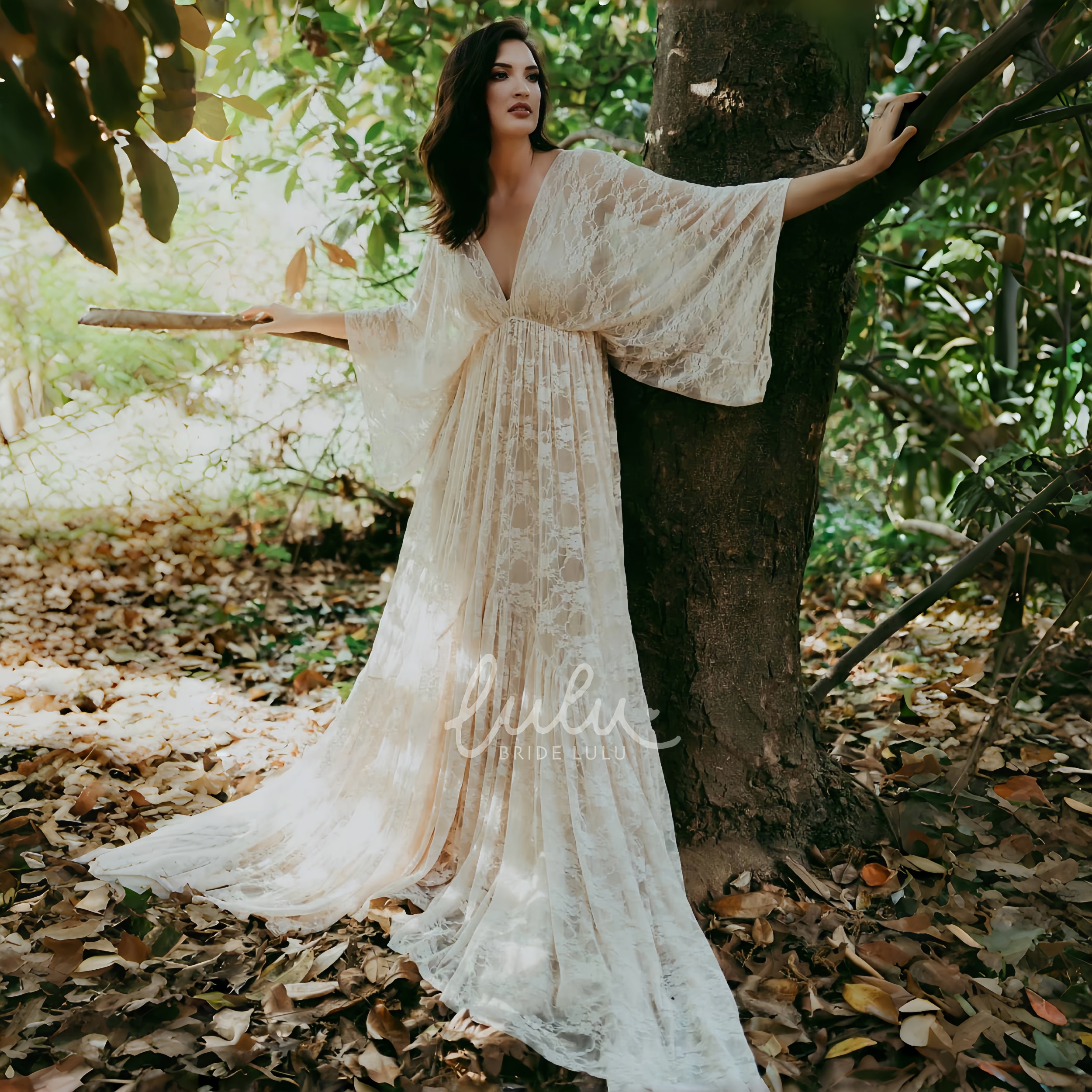 See Through Lace Boho Maternit - Photography Club reseña y precio