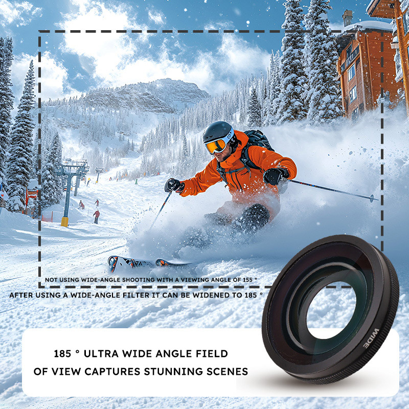 185° Ultra Wide Angle Lens Fil - Photography Angles reseña y precio