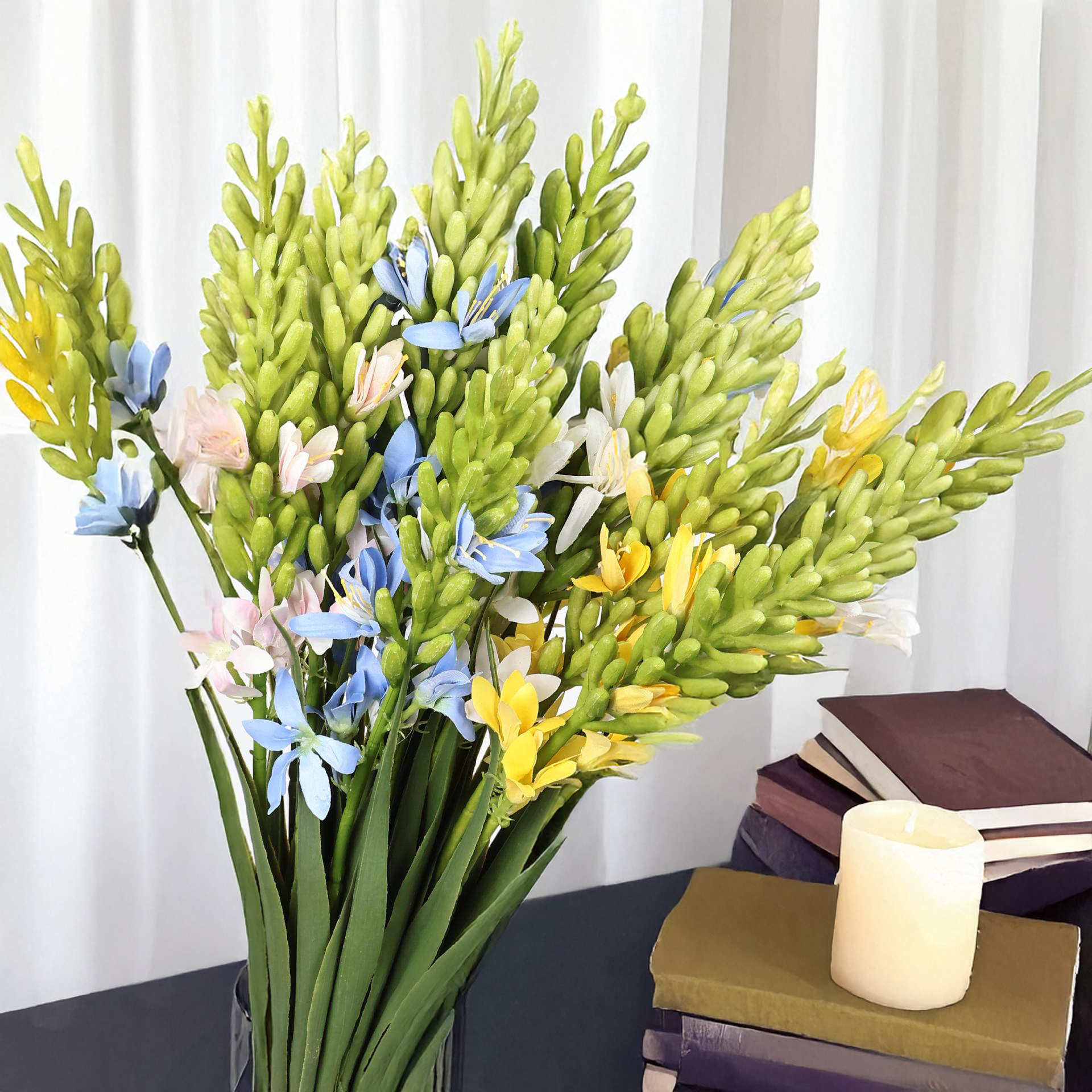 37 Inch Artificial Hyacinth Fl - Photography Graduation reseña y precio