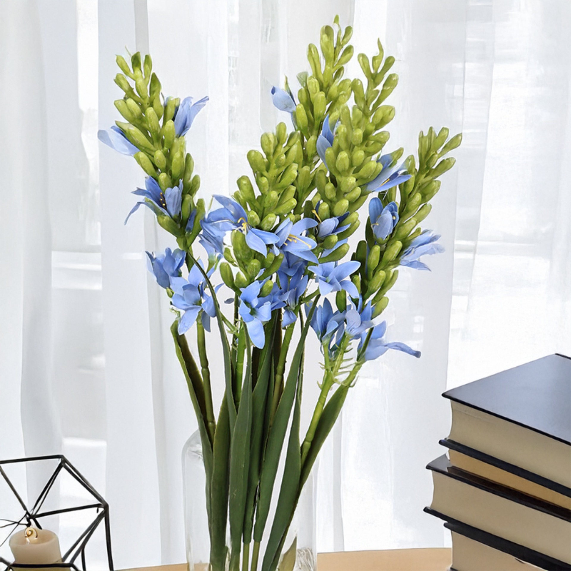 37 Inch Artificial Hyacinth Fl - Photography Graduation reseña y precio
