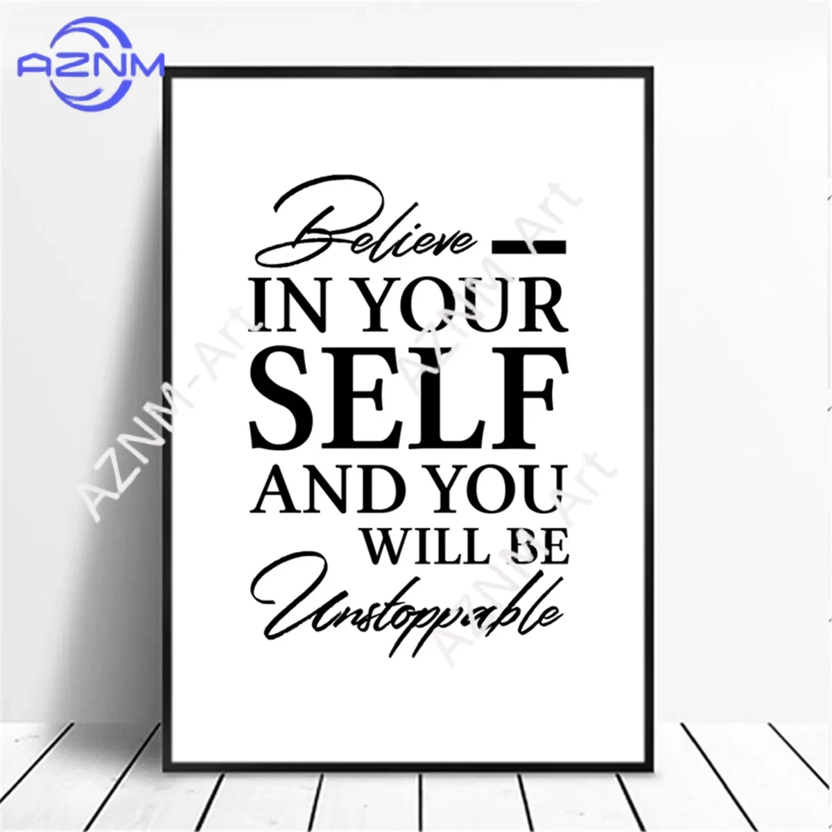1PC Canvas Painting Positive E - Photography Quotes reseña y precio