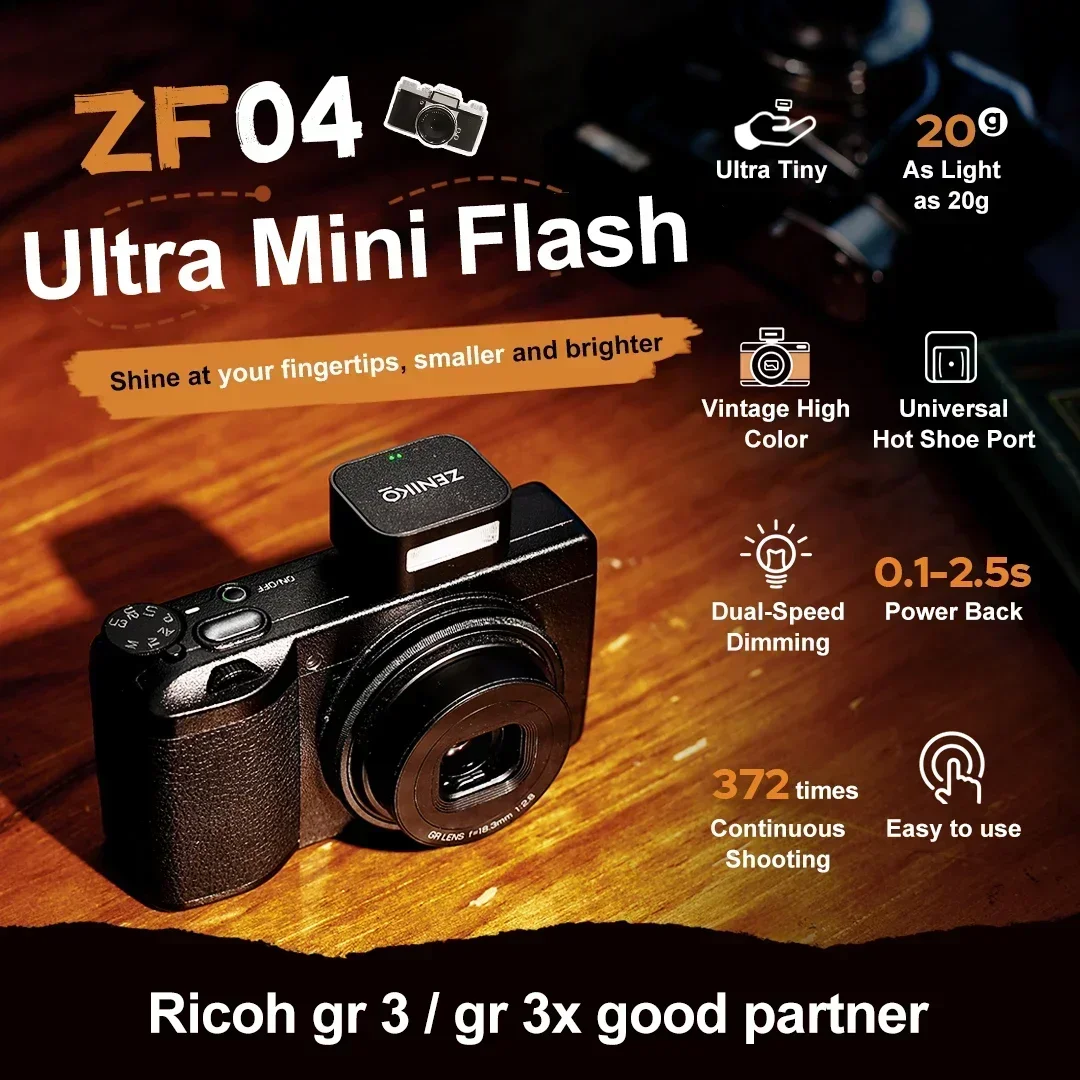 ZENIKO ZF04/ZF08 Mini Camera F - Photography Umbrella Lights reseña y precio