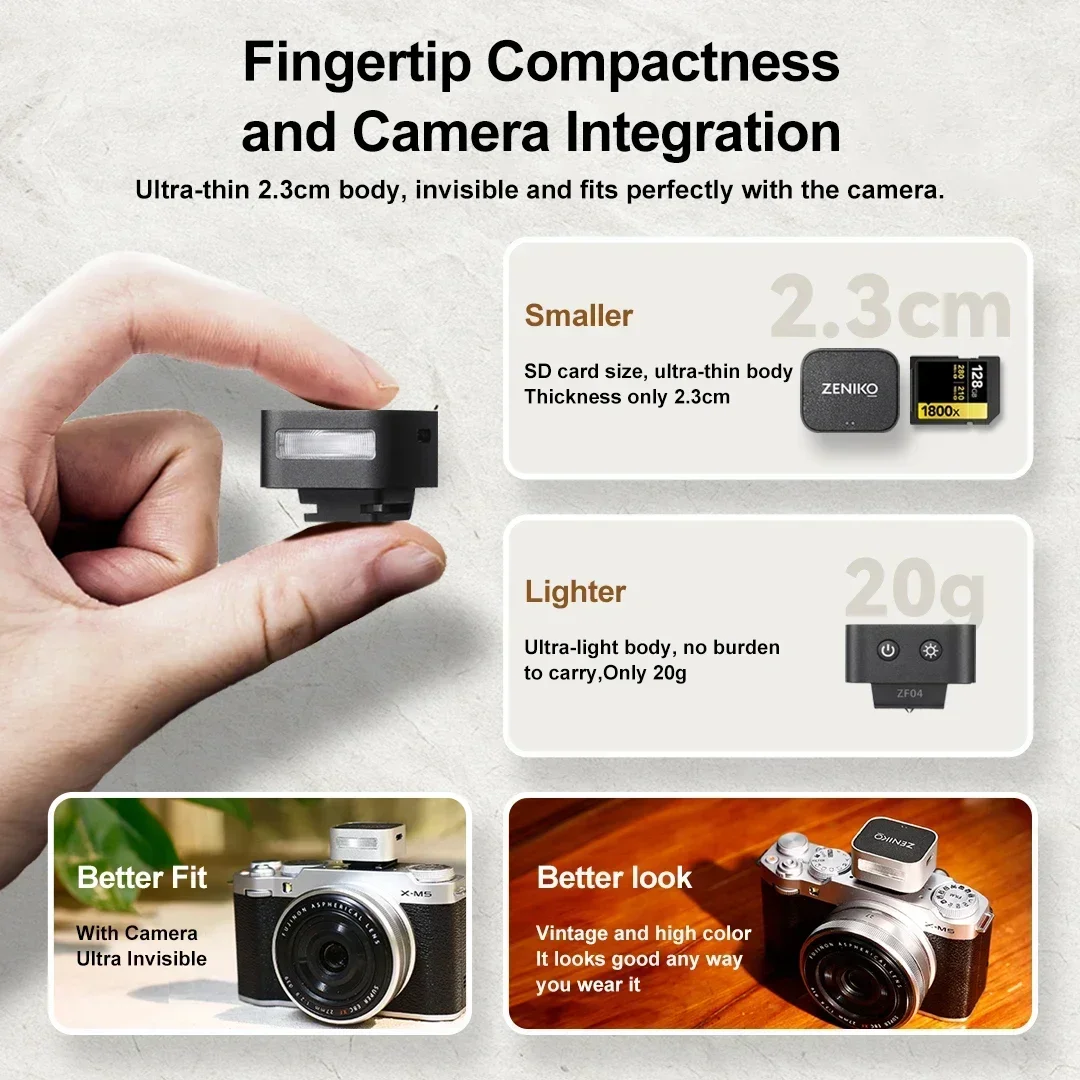 ZENIKO ZF04/ZF08 Mini Camera F - Photography Umbrella Lights reseña y precio