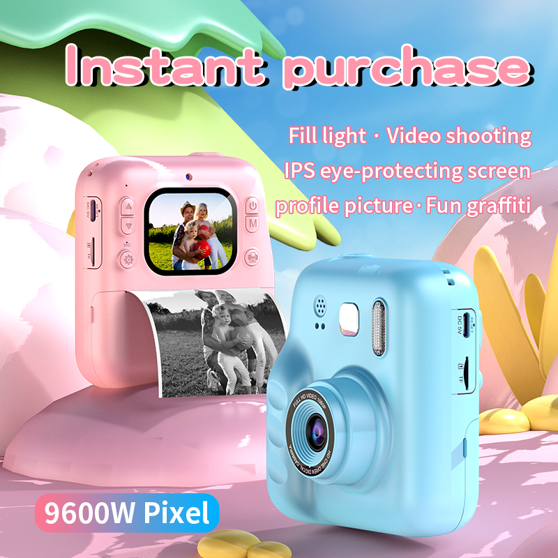 Children's Instant Print Camer - Photography Game reseña y precio