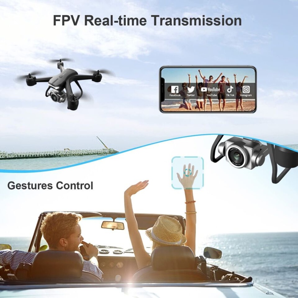 V14 Professional Drone, 3 Batt - Photography Angles reseña y precio