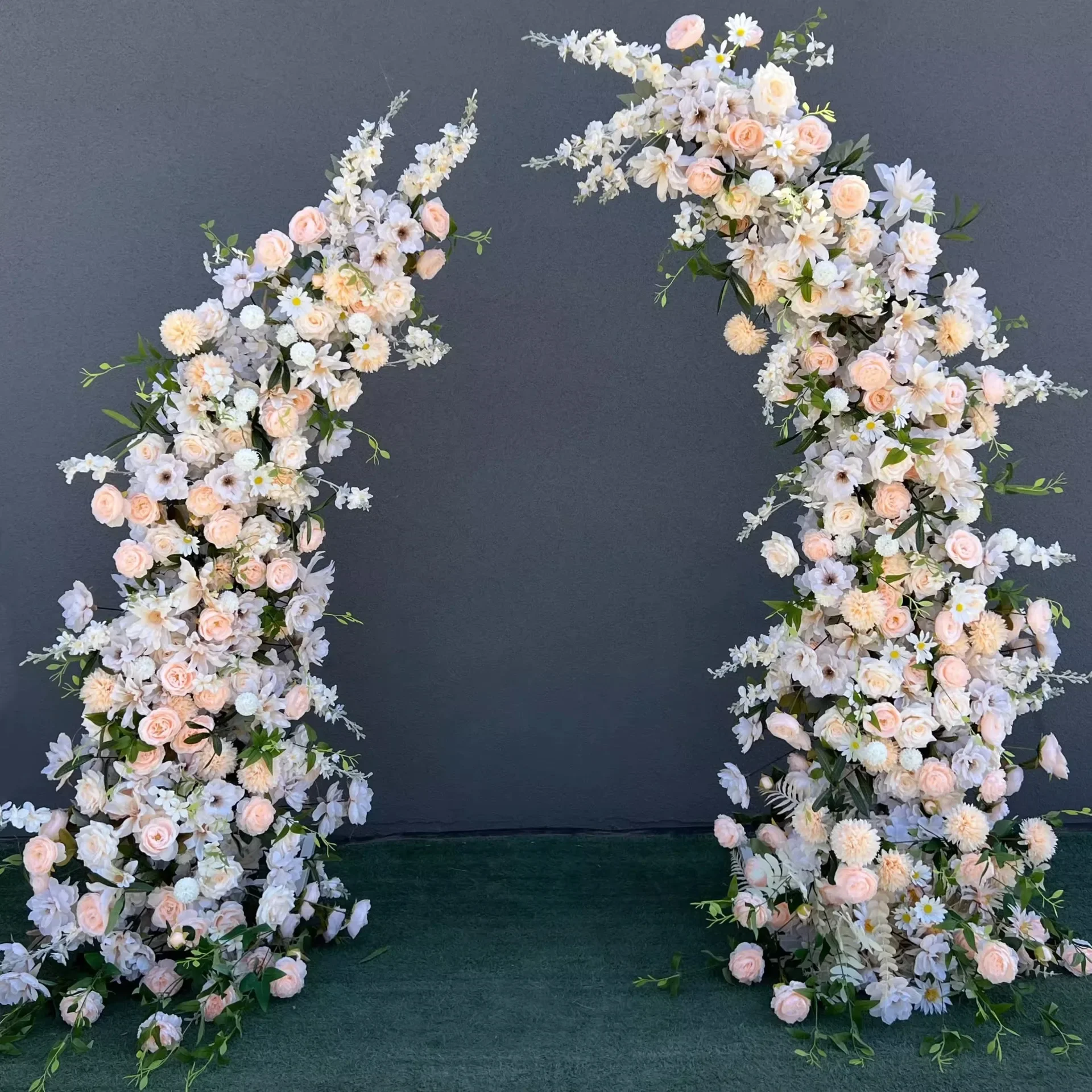 Trumpet Arch Artificial Flower - Photography Graduation reseña y precio