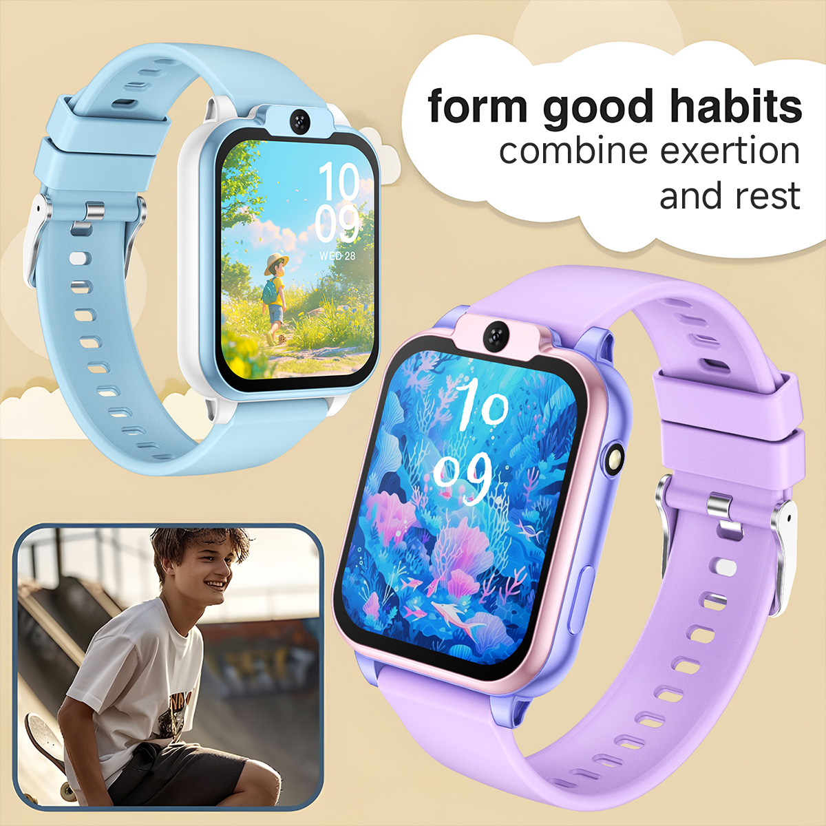 Children Smartwatch Study Part - Photography Game reseña y precio