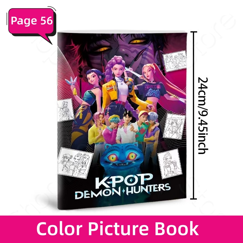Anime Coloring Book for Kids A - Photography Of Book reseña y precio