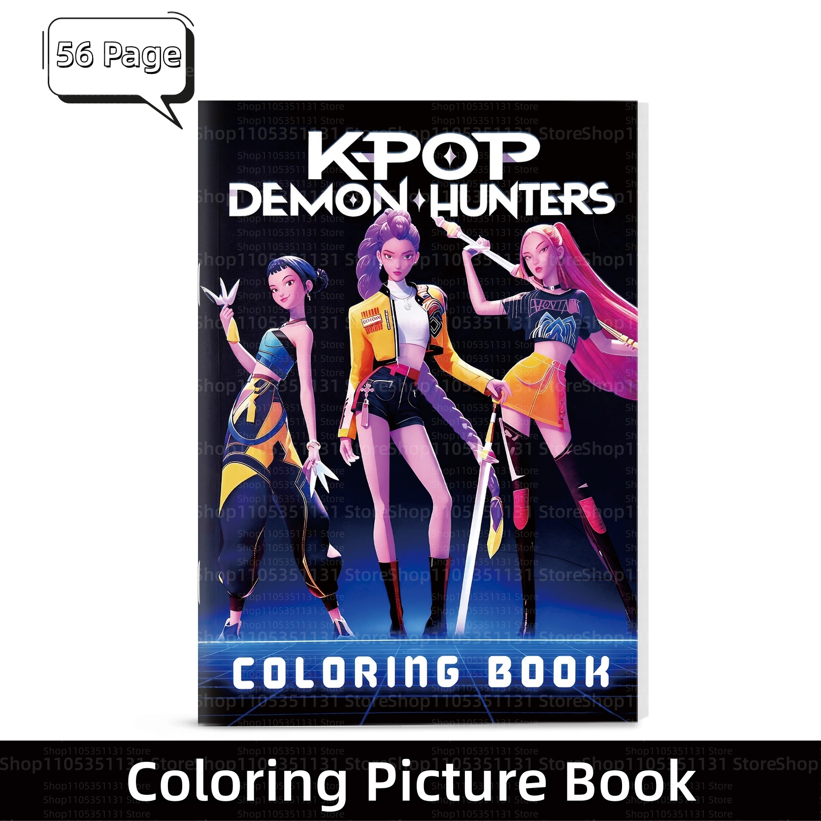 Anime Coloring Book for Kids A - Photography Of Book reseña y precio